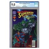Vintage 1996 Superman The Man of Steel Comic
