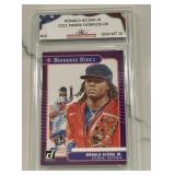 2021 Panini Donruss #16 Ronald Acuna Jr Card