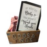 Wood Crate Odds & Ends