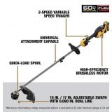 DEWALT 60V Cordless String Trimmer and Lawn Edger