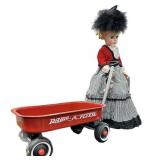 Larger Doll Size Radio Flyer Wagon (DOLL DOES NOT