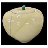 Yellow Apple Cookie Jar