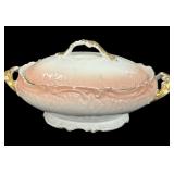 Limoges, France 1891-1914 Lidded Vegetable Bowl