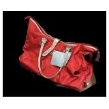 New Joy Mangano Red Travel Ease Bag