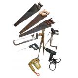 Estate Hand Saws, Hacksaws, Drill & Jig Saw