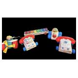 (5) Vintage Fisher Price Toys