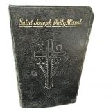 1956 Saint Joseph Daily Missal & Crucifixes