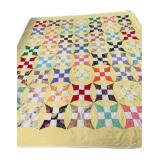 80 x 91 ï¿½ Hand Stitched Quilt