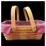Double Lined Longaberger Basket