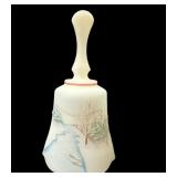 Fenton Hand Painted & Signed Bell
