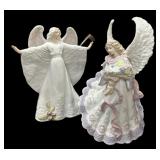 Ceramic Porcelain Musical Angel & Enesco Angel