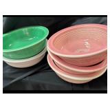 (5) Fiesta Soup Bowls