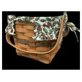 7 x 8 ï¿½ Double Lined Longaberger Cranberry Basket