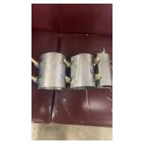 (3) PCS Estate 2in, 4in, 4in X 6in Pipe Clamp