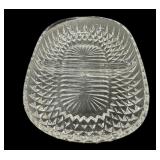 Crystal Divided Bowl