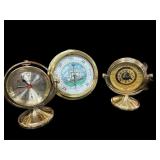 (2) Heavy Brass Seth Thomas Clicks (as is)  &