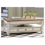 Ashley Realyn Coffee Table with Lift Top
