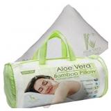 Aloe Vera Queen Size Bamboo Pillows