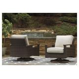 Ashley P750 XXL Outdoor Swivel Chair