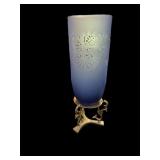 Brass Base wï¿½ Vase