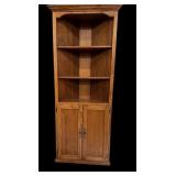 Oak Corner Cabinet