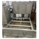 (3) PCS New Queen Seabrook Gray Bedroom Suite