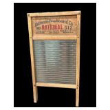 National Washboard Company Glass Washboard
