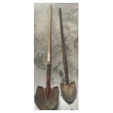 (2) PCS Estate Shovels