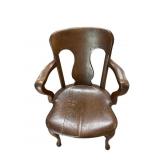 Beautiful Oak Arm Chair