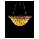 Jeweled, Leaded Light Fixture