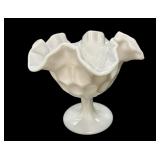 Vintage Fenton Thumbprint Milkglass