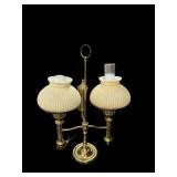 Vintage Brass Double Student Desk Lamp