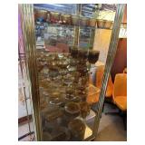 160  Pc Vintage Tiarra Glass Dishes