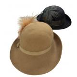 Ladies Vintage Felt/Wool Hats
