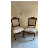 Pair Parlor Chairs