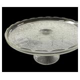 Jeannette Glass Depression Cake Stand