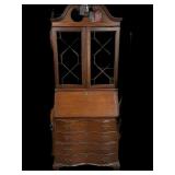 Drop Front Secretary Desk/Cabinet (Come See This)