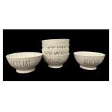 (6) RAE DUNN SOUP BOWLS