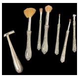 Vintage Make Uo Brushes & Razor