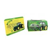 John Deere Tin Lunch Pail & Hot Pad