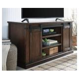 ASHLEY BUDMORE RUSTIC BROWN 60" TV STAND