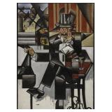 Man In Cafe Limited Edition Giclee by Juan Gris