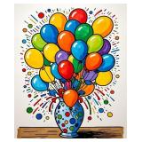 Balloons In Vase I Limited EDT Hand Signed Charis