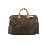 Louis Vuitton Monogram Speedy 35 Hand Bag