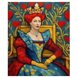 Queen of Hearts LTD EDT Canvas By Van Gogh Ltd