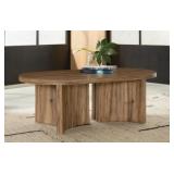 Ashley Austanny Oval Contemporary Cocktail Table