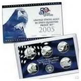 2005 United States Mint State Quarters Proof Set
