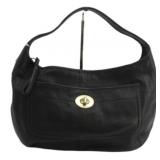 Coach Black Leather Handbag
