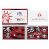 1999 U.S. Mint Silver Proof Set