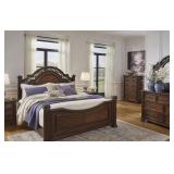 Queen Ashley Lavinton 4-Piece Poster Bedroom Group